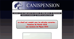 Desktop Screenshot of canispension.ch